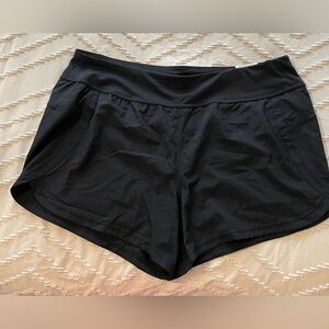Xersion Black Womens Athletic Shorts